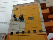 Pintura Prédio no Ibirapuera